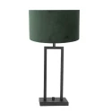 table lamp STANG up, 2-fold, with switch, with shade, with plug E27 IP20, black matt dimmable