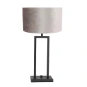 table lamp STANG up, 2-fold, with switch, with shade, with plug E27 IP20, black matt dimmable
