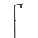 Steinhauer floor lamp STANG down, with switch, with shade, with plug E27 IP20, black matt dimmable