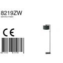 Steinhauer floor lamp STANG down, with switch, with shade, with plug E27 IP20, black matt dimmable