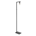 Steinhauer floor lamp STANG down, with switch, with shade, with plug E27 IP20, black matt dimmable