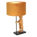 table lamp ANIMAUX - SURICATE up, with switch, with shade, with plug E27 IP20