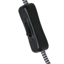 Steinhauer wall luminaire ELEGANT CLASSY with switch, with shade, with strain relief, with plug, adjustable E27 IP20