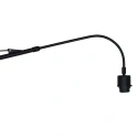 Steinhauer Luminaire mural ELEGANT CLASSY avec interrupteur, avec abat-jour, avec décharge de traction, avec prise de courant