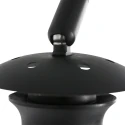wall luminaire SPARKLED LIGHT cylindrical, with switch, with shade, with plug, adjustable E27 IP20