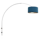 Luminaire mural SPARKLED LIGHT cylindrique, avec interrupteur, avec abat-jour, avec prise de courant, réglable E27 IP20