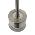 Steinhauer pendant luminaire SPARKLED LIGHT cylindrical, with shade E27 IP20, steel brushed dimmable