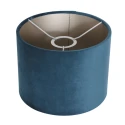 Steinhauer wall luminaire STANG up, cylindrical, with shade E27 IP20, black matt dimmable