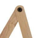 Mexlite Mexlite Wall luminaire DION, 1 flame, beech