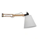 Mexlite Mexlite Wall luminaire DION, 1 flame, beech
