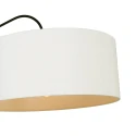 Steinhauer wall luminaire ELEGANT CLASSY with switch, with shade, with strain relief, with plug, adjustable E27 IP20, black matt 