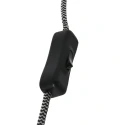wall luminaire ELEGANT CLASSY with switch, with shade, with strain relief, with plug, adjustable E27 IP20