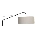 wall luminaire ELEGANT CLASSY with switch, with shade, with strain relief, with plug, adjustable E27 IP20