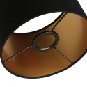 Steinhauer shade KAPPEN - Ø 20CM flat, cylindrical, black