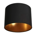 Steinhauer shade KAPPEN - Ø 20CM flat, cylindrical, black