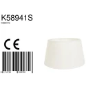 Abat-jour KAPPEN - Ø 30CM conique, crème