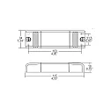 TCI Convertisseur DCC 15W 350mA, blanche