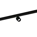 Projecteur sur rail DOMY ON STREX 1.0 avec adaptateur IP20, noir mat gradable