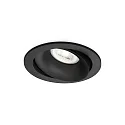 Recessed spot RONY 1.0 PAR16, IP20, GU10 max. 12W, black
