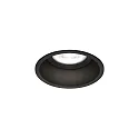 Downlight DEEP 1.0 avec ressorts à lames GU10 IP20, noir  gradable