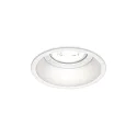 Wever & Ducré Downlight DEEP IP44 1.0 standard, rond, reculer GU10 IP44, blanche gradable