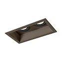 Recessed spot PLANO 2.0 PAR16, 2x GU10 max. 12W, rotatable/swivelling