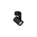 Applique et plafonnier SQUBE ON BASE 1.0 pivotant IP20, noir gradable