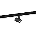 Projecteur triphasé SQUBE ON TRACK 2.0 avec adaptateur IP20, noir gradable