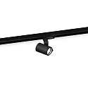 Projecteur triphasé SQUBE ON TRACK 3.0 avec adaptateur IP20, noir gradable
