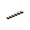 Lumière encastrée PIRRO 6.0 IP20, noir mat, blanc mat gradable 30W 2400lm 2700K 20-40° 20-40° CRI 90-100