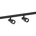 1-Projecteur monophasé SARA 1.0 IP20, noir gradable