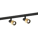 1-Projecteur monophasé SARA 1.0 IP20, or, noir gradable
