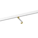 LED Track spot MICK ON TRACK 1.0 for STREX SYSTEM 48V, 9.5W 2700K, CRi >90, white gold