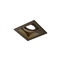 LED Recessed spot PLANO PETIT ADJUSTABLE 1.0, 350mA, 6W 2700K, CRi >90, bronze