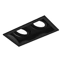 LED Recessed spot PLANO PETIT ADJUSTABLE 3.0, 350mA, 3x 6W 2700K, CRi >90, black
