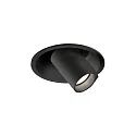 recessed luminaire BLIEK PETIT CEILING REC 1.0 IP20, black matt  6W 470lm 2700K 20-40° 20-40° CRI 90-100