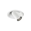 recessed luminaire BLIEK PETIT CEILING REC 1.0 IP20, white matt  6W 470lm 2700K 20-40° 20-40° CRI 90-100