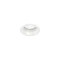 Projecteur encastré DEEP BIJOU 1.0 - LED à 1 flamme, rigide, avec ressorts à pince IP20, mat, blanc trafic gradable