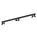 Rampe de projecteurs CENO 6.0 6 flammes, pivotant à la cardan IP20, noir mat gradable