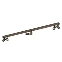 Rampe de projecteurs CENO 6.0 6 flammes, pivotant à la cardan IP20, bronze gradable