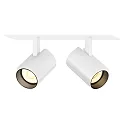 Downlight CENO 2.0 à 2 flammes, pivotant, rotatif IP20, blanche gradable