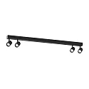 Luminaire de surface CENO 4.0 4 flammes, pivotant, rotatif IP20, noir gradable