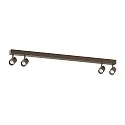 Luminaire de surface CENO 4.0 4 flammes, pivotant, rotatif IP20, bronze gradable