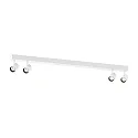 Luminaire de surface CENO 4.0 4 flammes, pivotant, rotatif IP20, blanche gradable