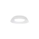 Applique et plafonnier TOWNA 1.0 petit IP44, blanche gradable