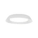 Applique et plafonnier TOWNA 2.0 médium IP44, blanche gradable