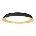 Applique et plafonnier TOWNA 2.0 grand IP44, or, noir gradable
