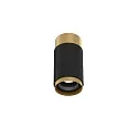 Luminaire de plafond TRACE CEILING SURF 1.0 IP20, champagne, noir mat gradable