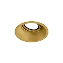 ceiling recessed luminaire DEEP ADJUST 1.0 - LED with leaf springs, cardanic swivelling IP20, gold dimmable