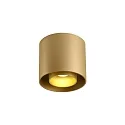 ceiling luminaire RAY CEILING SURF 1.0 1 flame, DALI controllable IP20, champagner dimmable